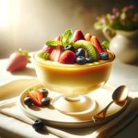 Delightful Fruit Custard: A Heavenly Blend of Freshness and Flavor