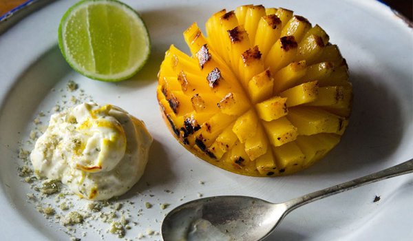 Grilled Cotton Candy Mango Grilled Cotton Candy Mango